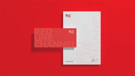 Red Line Channel - Logo & Visual Identity on Behance