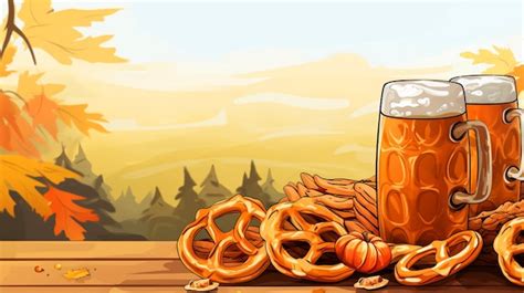 Premium PSD | Oktoberfest banner