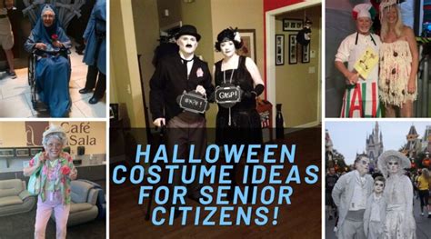 27 Easy & Simple Senior Citizen Costume Ideas For Halloween