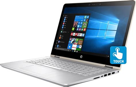 HP Pavilion x360 2-in-1 14" Touch-Screen Laptop Intel Core i5 8GB Memory 128GB Solid State Drive ...