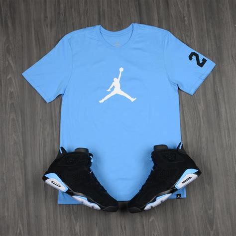 Jordan 6 Sport Blue Outfit | tessartbackgrounds