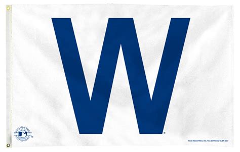 Buy Chicago Cubs - 3'X5' Polyester Flag (W) | Flagline