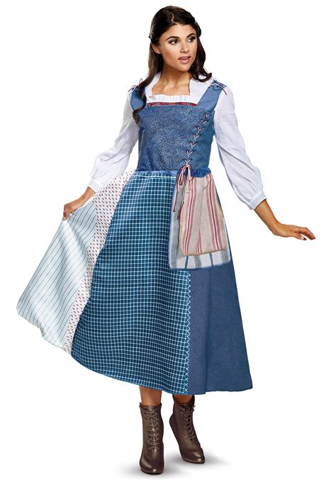 Belle Village Dress Deluxe Costume for Women