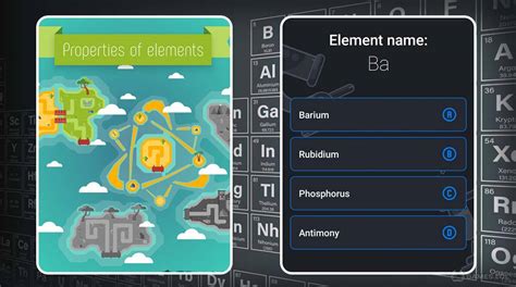 Periodic Table Game - Download this Educational Kids’ Casual Game