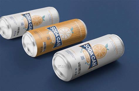 Free Beverage Can Mockup | Mockuptree