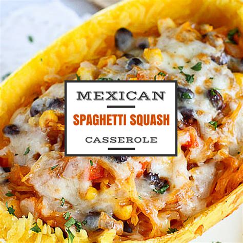 Mexican Spaghetti Squash Casserole | TheEntrepreneurialWife