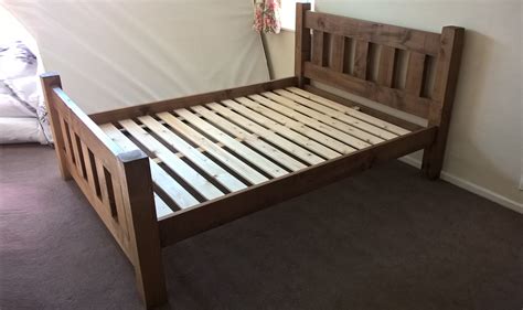 plank panel slatted bed