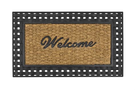 Welcome Mat stock image. Image of flat, sign, front, doormat - 44983835