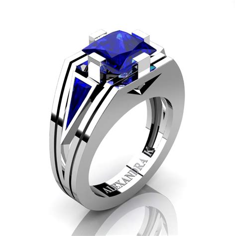 Sapphire Wedding Rings For Men