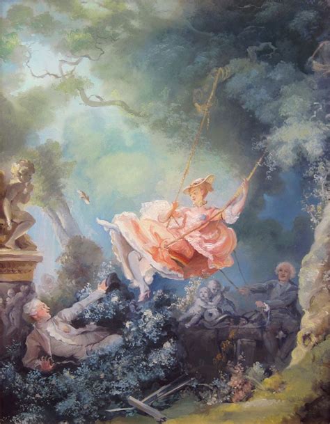 The Swing Rococo Art Paintings