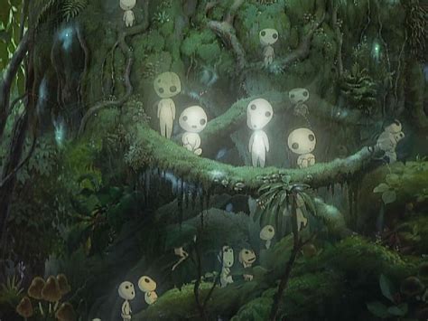 Princess Mononoke Forest Spirits Kodama