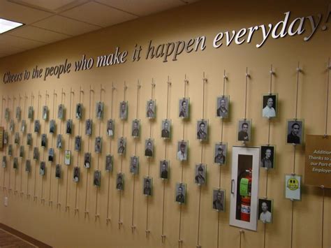 Pin by Karen Wishart on breakroom ideas | Employee recognition, Donor wall, Volunteer wall