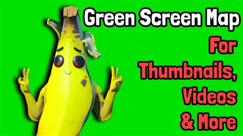 Greenscreen for YT Thumbnails (v3) [ pinta77 ] – Fortnite Creative Map Code