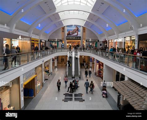 Interior of Churchill Square Shopping Centre Brighton, England, UK ...