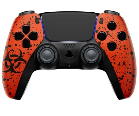 Buy Toxic Orange Custom UN-Modded Controller Unique Design compatible ...