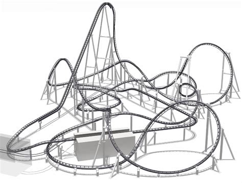 NewsPlusNotes: Vekoma Teases new "Bermuda Blitz" Looping Roller Coaster Design