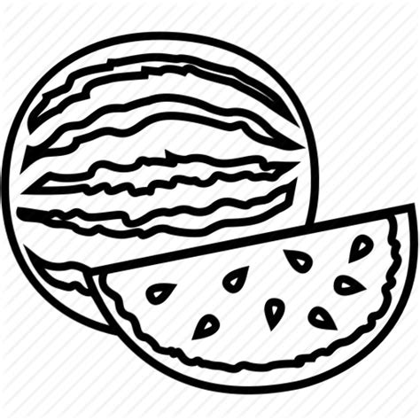 Download High Quality watermelon clipart outline Transparent PNG Images ...