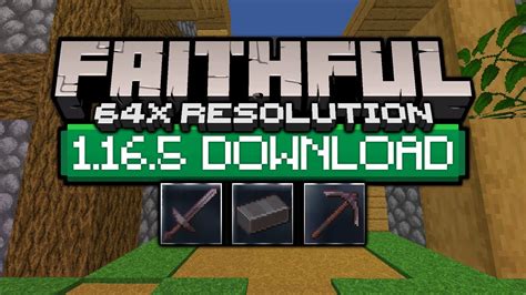 Minecraft Resource Pack Faithful 64X64 Download - bmp-box