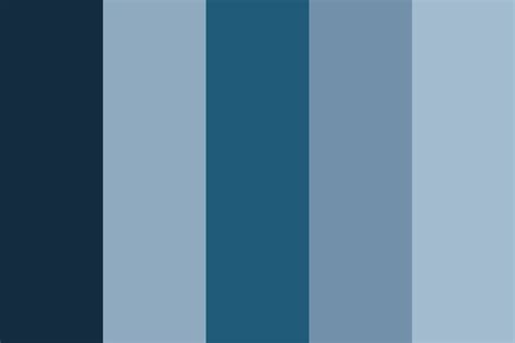 Feeling Blue Color Palette. #colorpalettes #colorschemes #design # ...