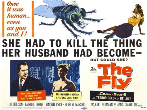 The Fly 1958 Science Fiction movie poster 973 | Etsy