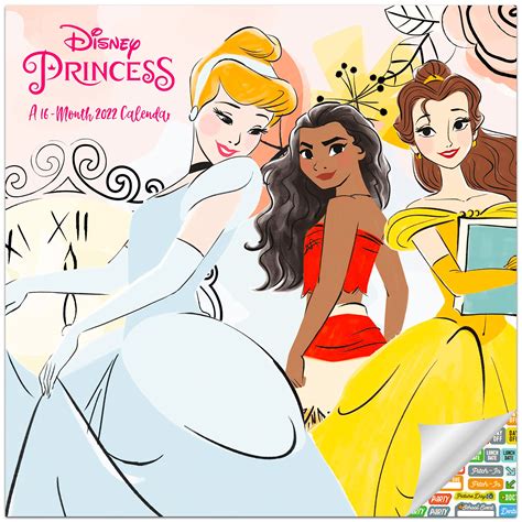 Buy Disney Princess 2022 -- Deluxe 2022 Disney Princess Wall Bundle ...