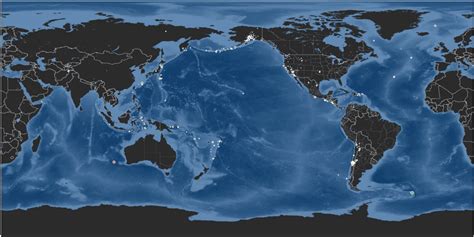 Global earthquake animation - Personal Blog