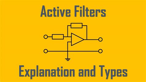 Simple Explanation of Active Filters Types – Wira Electrical