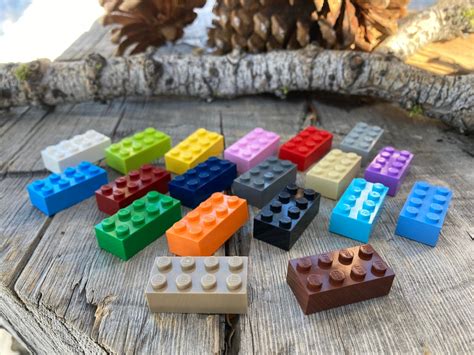 2x4 Brick 25 Pack Genuine LEGO® - Etsy