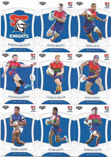 2023 NRL Elite Team Set - Knights - APT Collectables