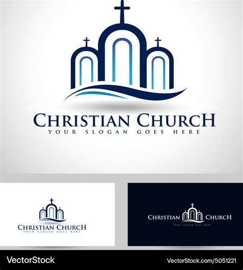 Church logo Royalty Free Vector Image - VectorStock