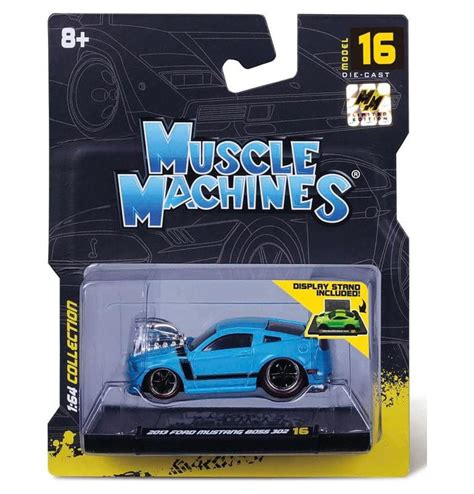 "Muscle Machines Diecast Model Vehicles with a Display Stand, 1:64 ...