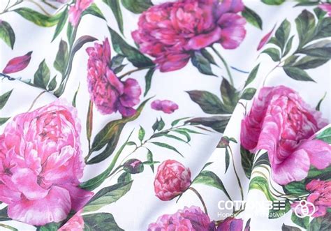 Fabrics with a floral pattern - a fashionable and universal solution