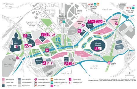 The Olympic Park – New Names, New Map – Mapping London