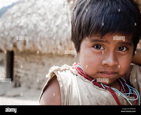 Image from an indigenous village in Guajira, Colombia Stock Photo - Alamy