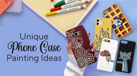 How to Paint a Phone Case: 20 Phone Case Painting Ideas & cute mobile cover painting