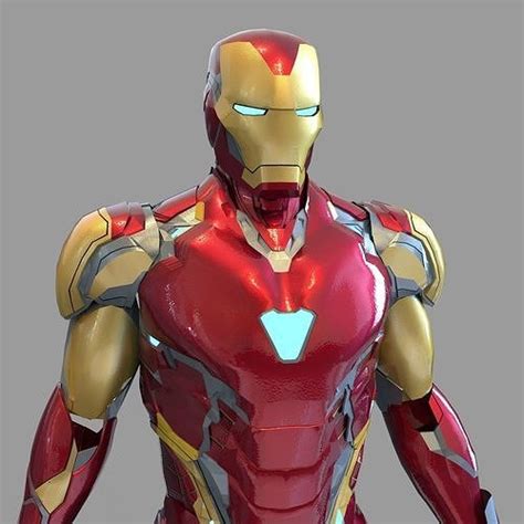 Iron Man Mark 85 Wearable Full Armor Endgame Marvel Avengers 3D model 3D printable | CGTrader