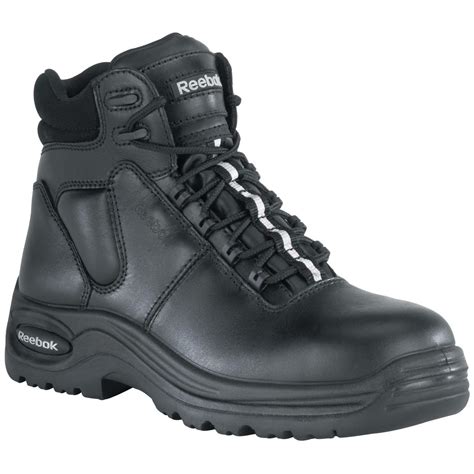 Women's Reebok® Composite Toe 6" Sport Boots, Black - 580351, Work Boots at Sportsman's Guide