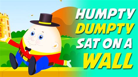 Humpty Dumpty Sat On A Wall - Nursery Rhyme - YouTube