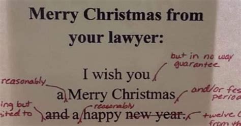 Merry Christmas To Your Boss Who Is An Attorney