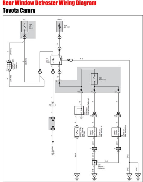 Rear Window Defroster Wiring Diagram | Car Anatomy