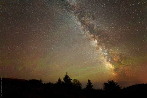 "Night Sky With Airglow" by Stocksy Contributor "Paul Tessier" - Stocksy