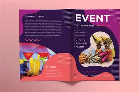 Event Management Print Pack | Event brochure, Brochure design template ...