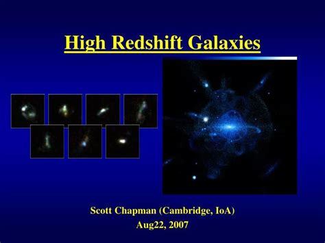 PPT - High Redshift Galaxies PowerPoint Presentation, free download ...