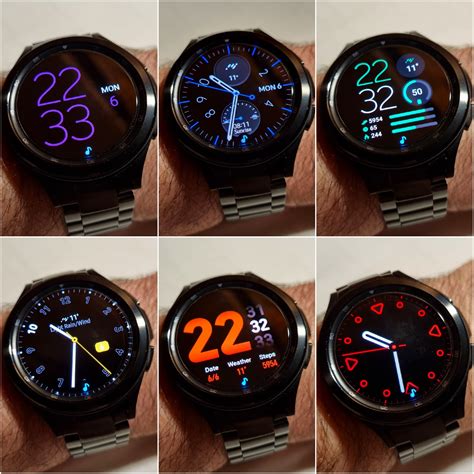 Favourite samsung watch faces on the Galaxy Watch 4 classic 46mm (details in comments) : r ...