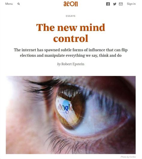 The New Mind Control by Robert Epstein Book Summary- Wizdomapp