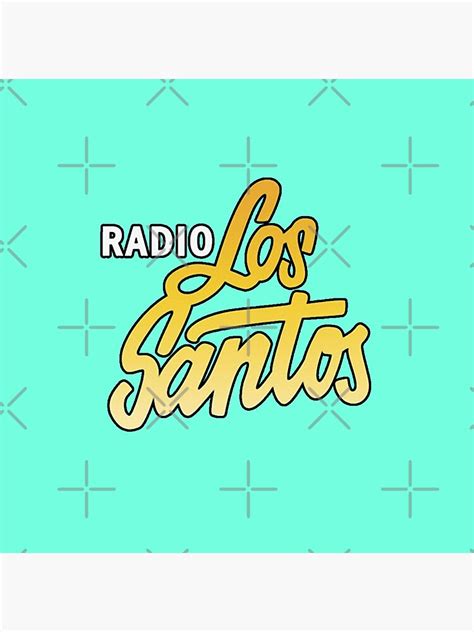 "Radio Los Santos" Poster for Sale by hedgehog633 | Redbubble