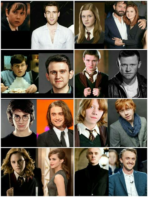 Harry potter cast then vs. now - 9GAG