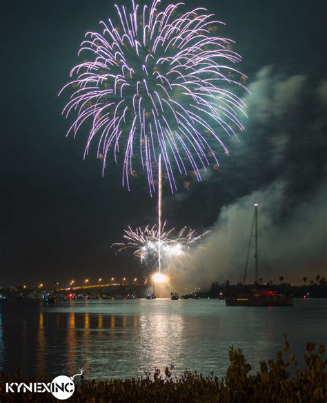 New Smyrna Beach 2019 - Kynex Fireworks Displays