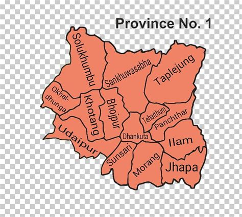 Province No. 1 Provinces Of Nepal Dhankuta District Biratnagar Province No. 3 PNG, Clipart, Area ...