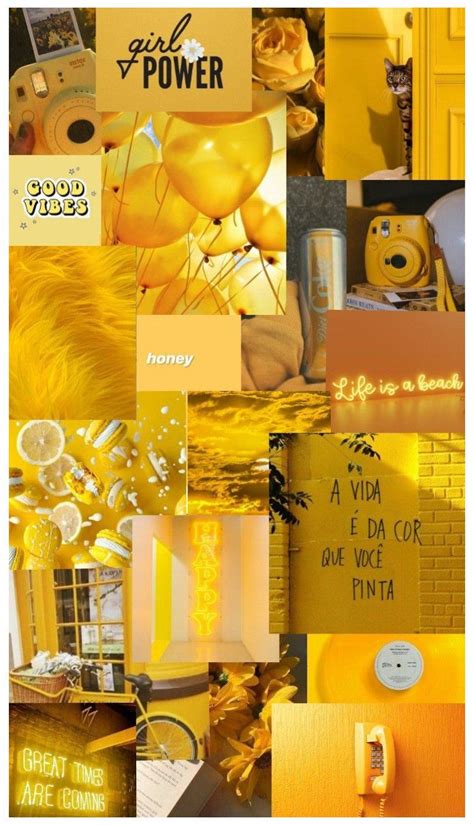 Aesthetic Pictures Wallpaper Yellow